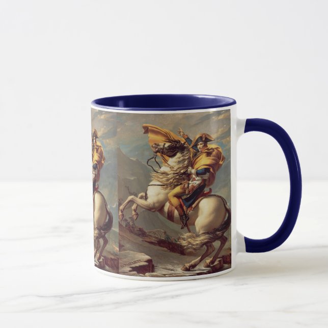 Mug Napoléon vintage Traversant les Alpes (Droite)