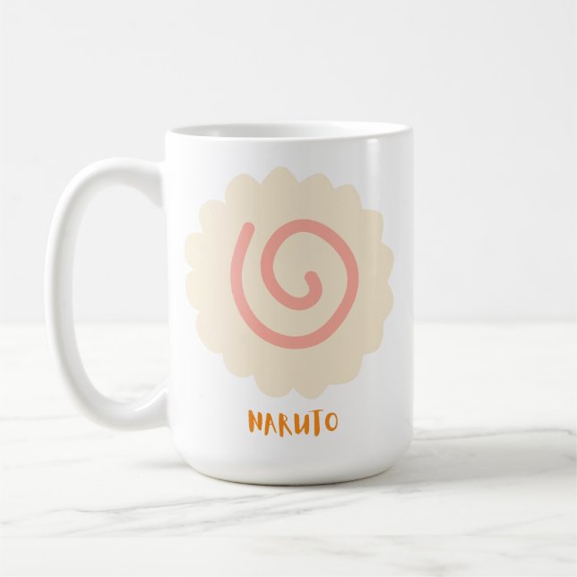 Mug Naruto Classic Round Sticker (Gauche)