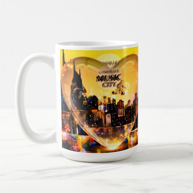 Mug Nashville est la ville de la musique (Gauche)