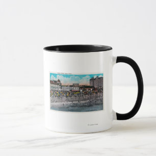 Mug Natation de bord de l'océan, parc d'océan