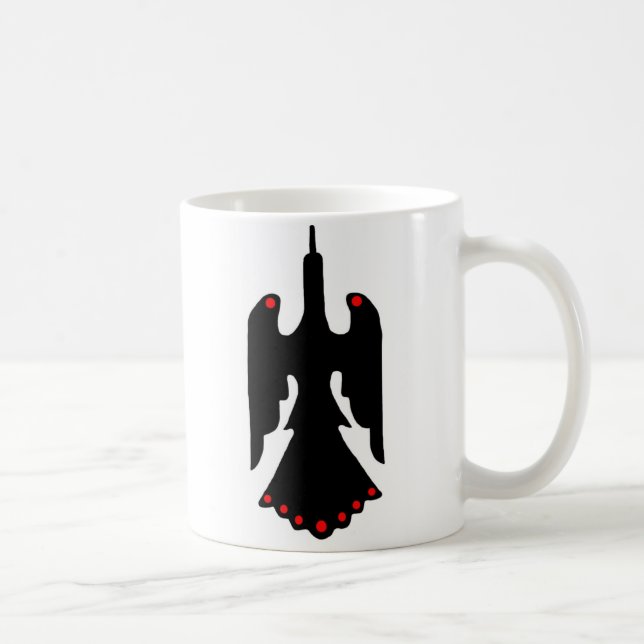 Mug Natif américain d'oiseau d'eau de peyotl (Droite)