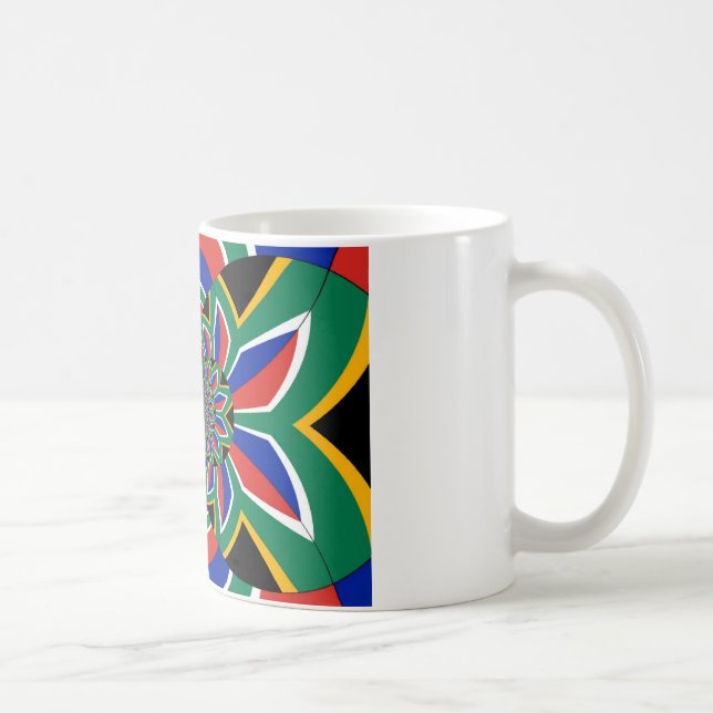 Mug Nation Arc-en-ciel : Afrique du Sud vivante Imprim (Droite)