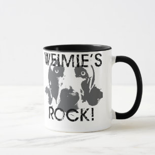 Mug Nation de Weimaraner : ROCHE de Weimies !