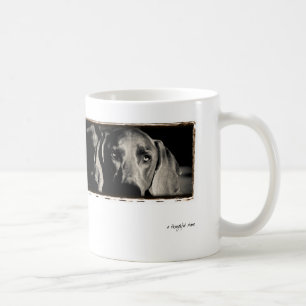 Mug Nation de Weimaraner : "Un regard fixe réfléchi "