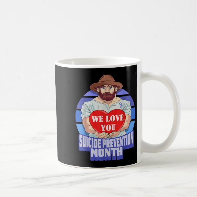 Mug National Suicide Prevention Month Concerned Dad Lo (Droite)