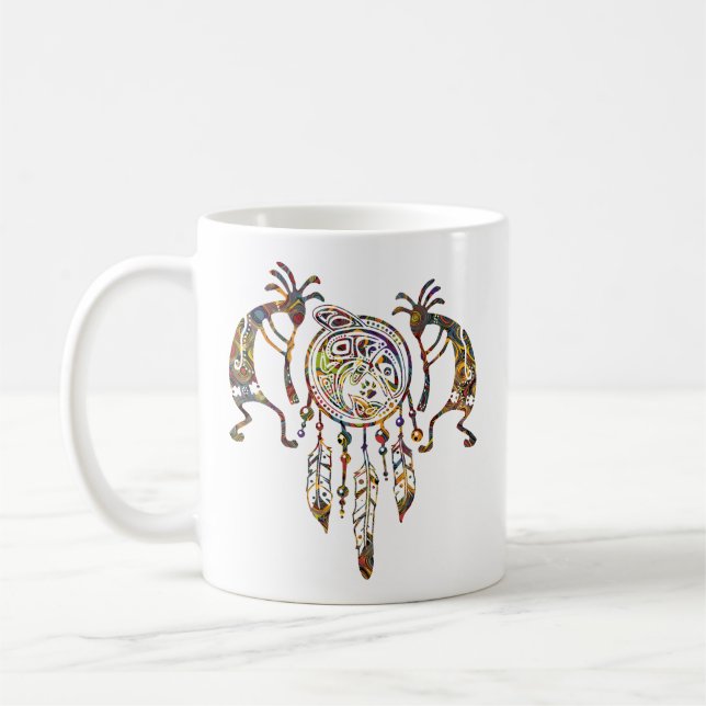 Mug Native American Kokopelli (Gauche)