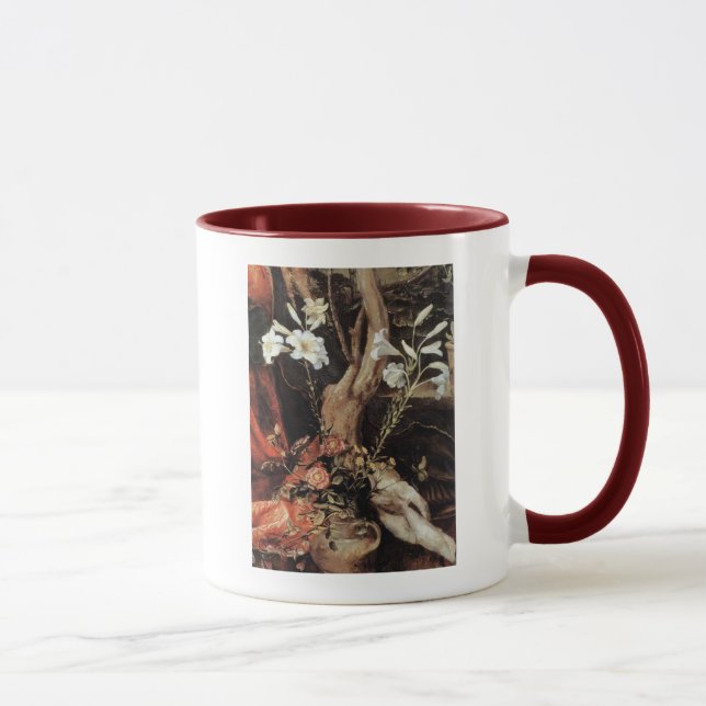 MUG NATIVITÉ AVEC DES LILLES BLANCHES - MAGIE DE NOËL (Droite)