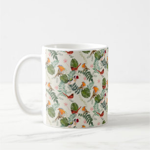 Mug Nature Bird Pattern