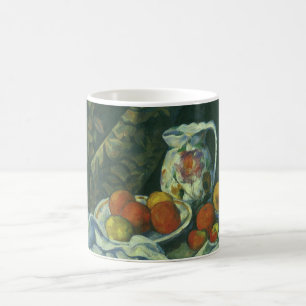 Mug Nature morte, rideau et pichet de Paul Cézanne