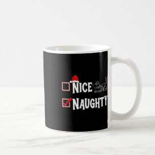 Mug Naughty Ou Nice Liste De Noël Couple Naughty