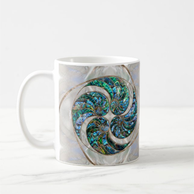 Mug Nautilus Shell - Abalone et Pearl (Gauche)