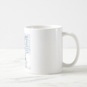 Mug Navette spatiale dans Tagxedo