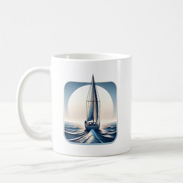 Mug Navigation Solitaire Autour du Monde (Gauche)