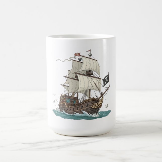 Mug Navire Pirate (Centre)