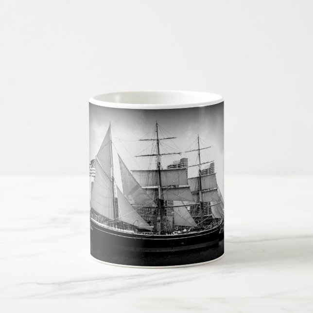 Mug Navire vintage haute (Centre)
