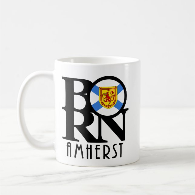 Mug NÉ Amherst NS 11oz (Gauche)