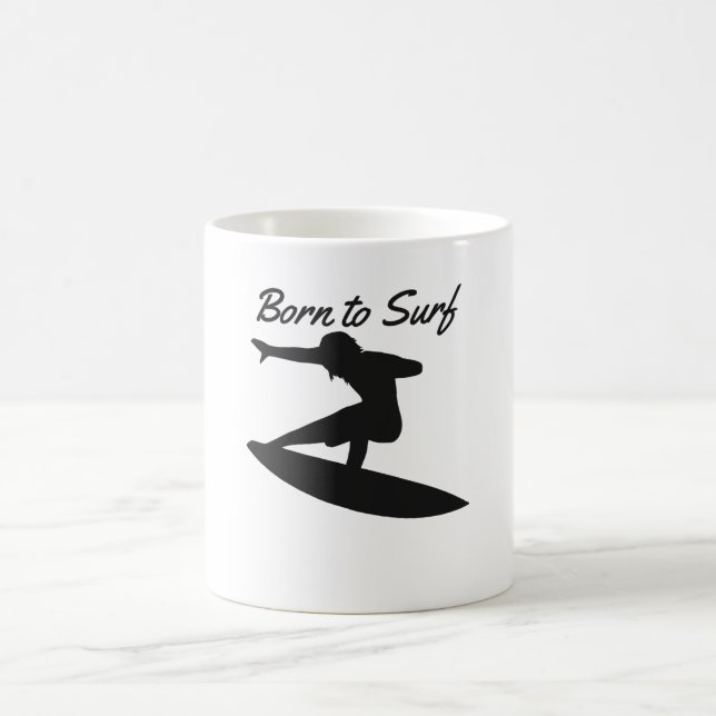 Mug Né au Surf (Centre)