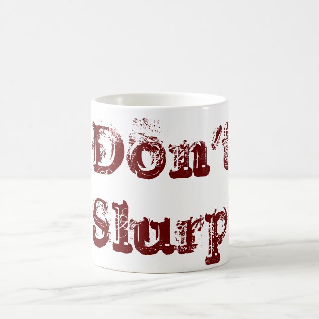 Mug Ne buvez pas bruyamment ! (Centre)