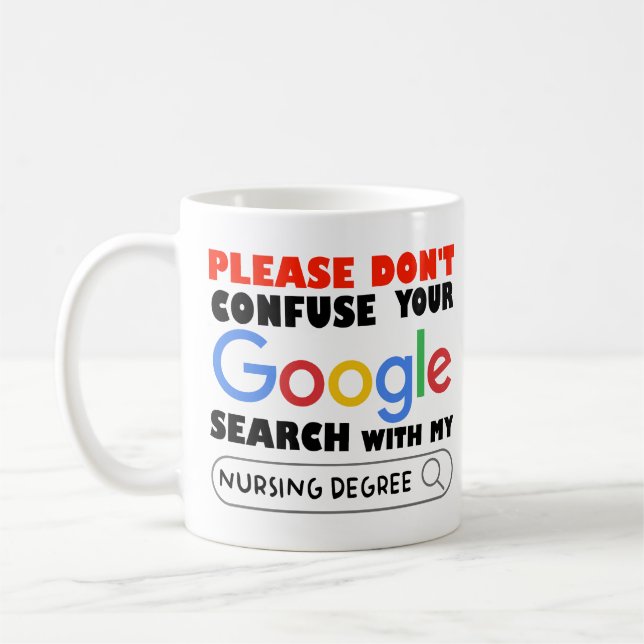 Mug Ne Confonds Pas Votre Recherche Google Avec Mes So (Gauche)