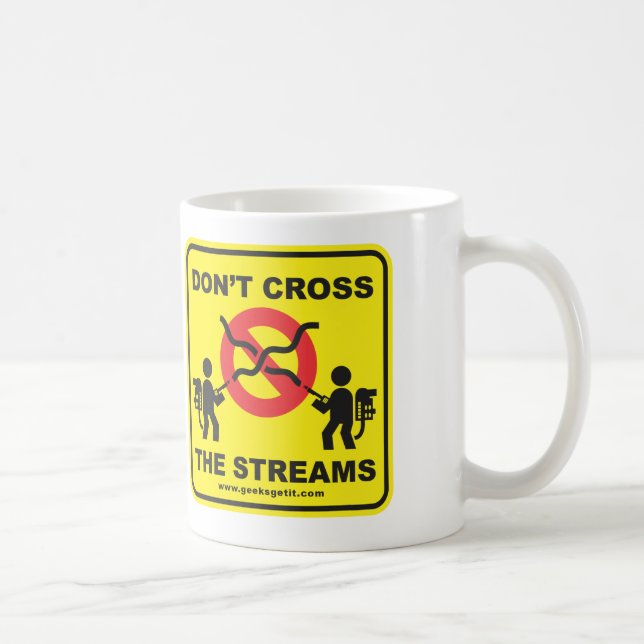 Mug Ne croisez pas les courants (Droite)