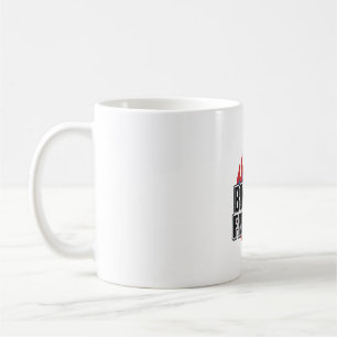 Mug Né dans la flamme de la liberté Vintage shirt à gr
