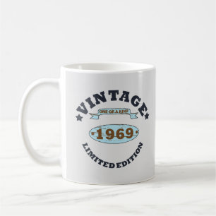 Mug Né en 1969 cadeau d'anniversaire vintage