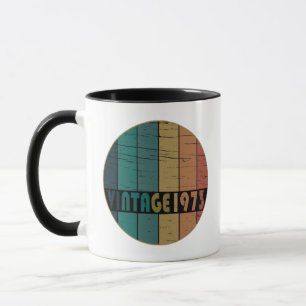 Mug né en 1973 cadeau d'anniversaire vintage