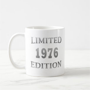 Mug né en 1976 anniversaire édition limitée