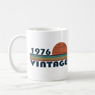 Mug Né en 1976 cadeau d'anniversaire vintage