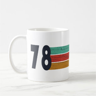 Mug Né en 1978 cadeau d'anniversaire vintage
