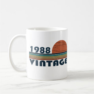 Mug Né en 1988 cadeau d'anniversaire vintage