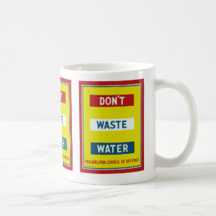 Mug Ne gaspillez pas l'eau
