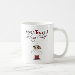 Mug Ne jamais faire confiance à un chef maigre