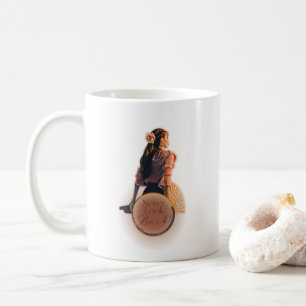 Mug Ne jamais regarder en arrière blanc