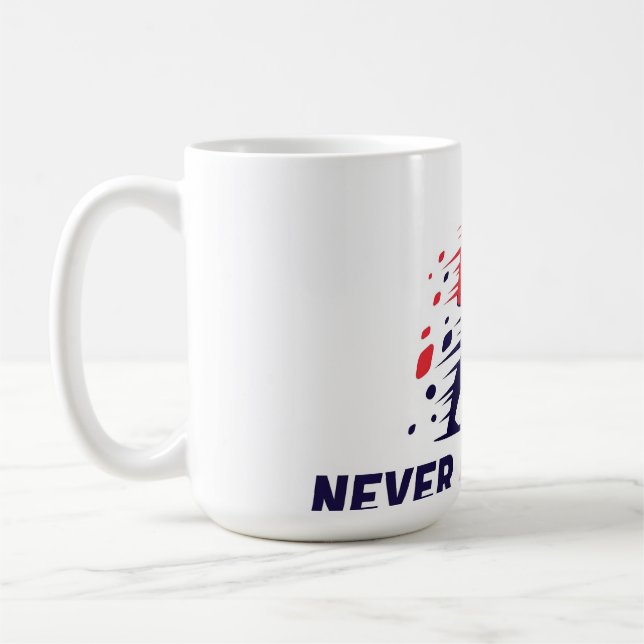 Mug Ne jamais regarder en arrière Logo : Dynamisme de  (Gauche)