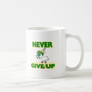 Mug Ne jamais renoncer à la grenouille Choquant l'oise