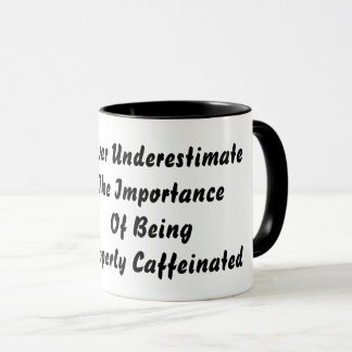 Mug Ne jamais sous-estimer