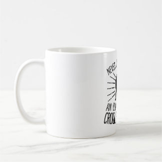 Mug Ne jamais sous-estimer le collier de croquet d'un