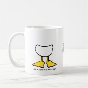 Mug Ne jouant pas avec un plein canard