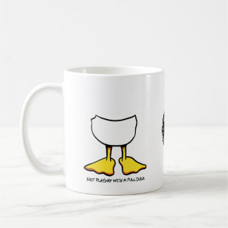 Mug Ne jouant pas avec un plein canard