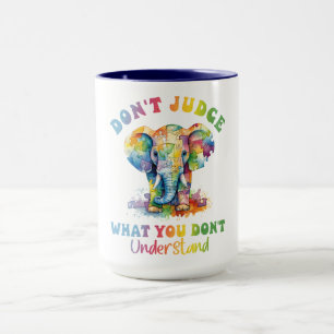 Mug Ne juge pas ce que tu ne comprends pas. Neurodiver