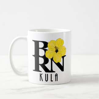 Mug NÉ Kula Hibiscus jaune 11oz