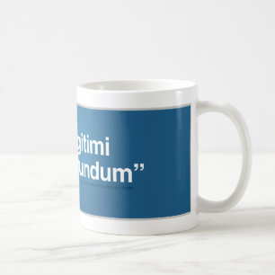 Mug Ne laissez pas les bâtards vous rectifier vers le