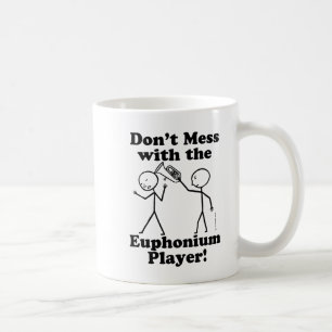 Mug Ne manquez pas avec le joueur d'Euphonium