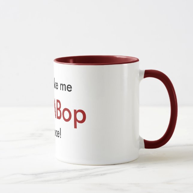 Mug Ne me faites pas, MMMBop, visage de yo ! (Droite)