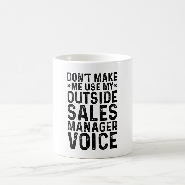 Mug Ne me faites pas utiliser ma voix de responsable d (Centre)