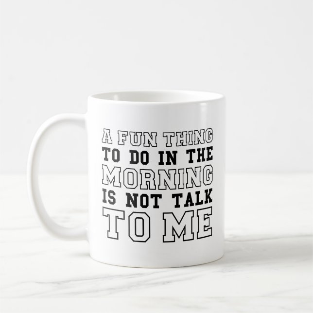 Mug Ne me parle pas (Gauche)