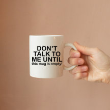 Ne me parle pas avant, Amoureux du café drôle