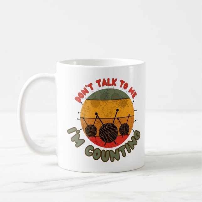 Mug Ne me parle pas, je compte (Gauche)