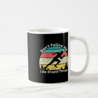 Mug Ne me suivez pas Je fais des choses stupides Athle